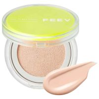 Стойкий кушон с сияющим финишем FEEV Hyper-Fit Bare Cushion SPF40 PA++ 01 Fair Dew