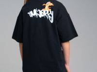 Фуфайка трикотажная для девочек (футболка)