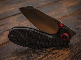 Складной нож CJRB Maileah, сталь AR-RPM9, рукоять Black G10