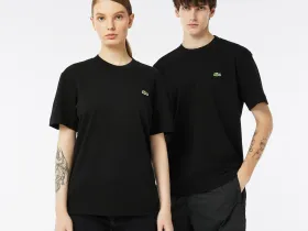 Футболка Lacoste унисекс из органического хлопка