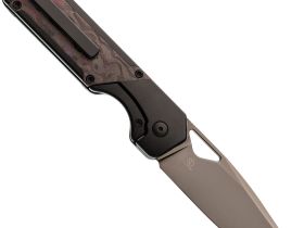 Складной нож Kizer Militaw, сталь S45VN, рукоять Titanium/Fatcarbon