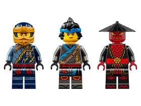 Ninjago 71840 Конструктор Гоночная дуэль Роуг против Дрикс