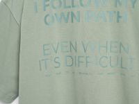 Футболка с принтом, Зеленый