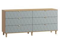 Комод Теджонс 185x85 Ромб Мятный