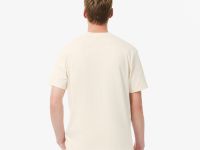 Мужская футболка Lacoste из плотного хлопка с рисунком крокодила