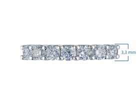 Кольцо из белого золота э4712кц09169300