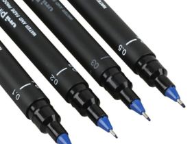 Линер UNI PIN05-200 (S) 0,5 мм, синий