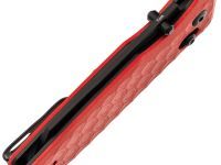 Складной нож Kizer Task, сталь Nitro-V, рукоять G10, красный