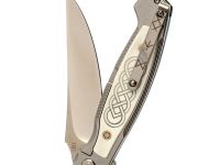 Складной нож Reptilian Руна-01, сталь D2, рукоять G10