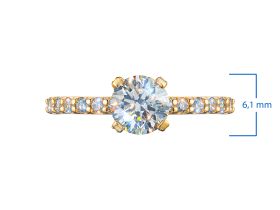 Кольцо из желтого золота э0312кц06165100