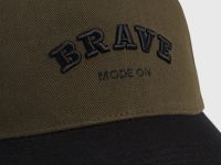 Бейсболка с вышивкой, Зеленый