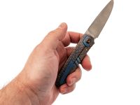 Складной нож Assassin knives Gentlemen, сталь Damascus, рукоять титан