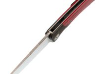 Складной нож Maxace Goliath Red, сталь Bohler K110, рукоять G10 красный/темный больстер