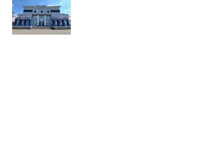 Клуб железнодорожников, где в январе 1942 г. размещался госпиталь