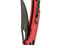 Складной нож SRM Retreiver 9203-MR2, сталь 10Cr15CoMoV, рукоять Red Micarta