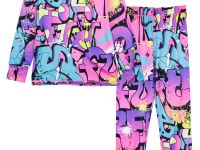 Термокомплект трикотажный для девочек: брюки, толстовка для эпизодического использования