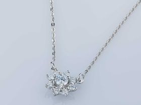 Колье из белого золота э4712кл07163700