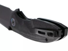Складной нож Remette Cool Whale, сталь 14C28N, рукоять G10, черный