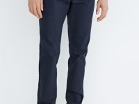 Базовые брюки «5 карманов» из твила, Синий