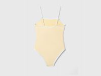 Слитный купальник для девочек, Желтый