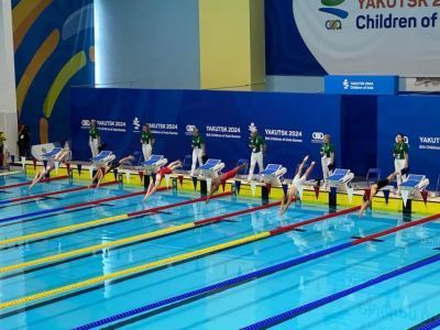 В Якутске стартовали соревнования по плаванию на играх «Дети Азии»