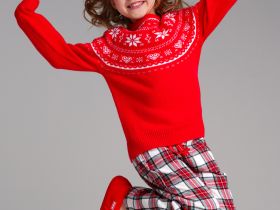 Джемпер трикотажный для девочек