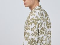 Рубашка с принтом, Желтый