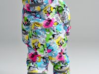 Комбинезон детский текстильный с полиуретановым покрытием для девочек