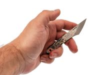 Нож N.C.Custom киридаши Змея сталь AUS-8