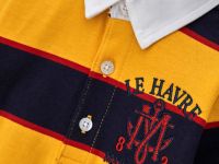 Поло с длинным рукавом для маленького мальчика