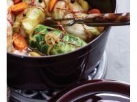 Staub Кокот круглый 26 см, гранатовый Staub