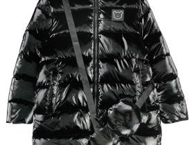 Пальто текстильное с полиуретановым покрытием для девочек