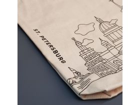 Сумка "Санкт-Петербург" светлая