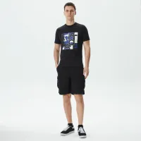 Мужские шорты Lacoste из хлопка и льна