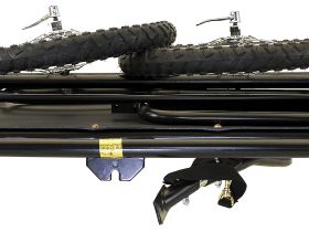 Велоприцеп грузовой ACME M-Wave для перевозки до 40 кг груза (черный)