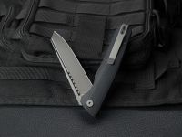 Нож складной Bestech Slyther, сталь 14C28N, рукоять G10, черный