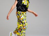 Фуфайка трикотажная для девочек (футболка)