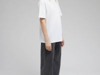 Футболка свободного кроя из хлопка