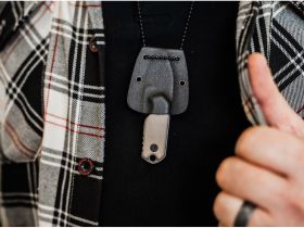 Шейный нож с фиксированным клинком Boker Lil Friend Micro, сталь 440A, рукоять G10