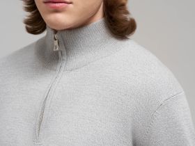 Джемпер прямого кроя из хлопка