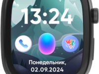 Умные часы Elari KidGram Watch 4G Чёрные
