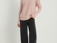 Джемпер свободного силуэта с шерстью