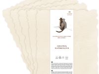 Бумага для акварели Лилия Холдинг 35х50 см 400 г хлопок 100%, слоновая кость