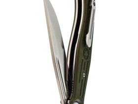 Складной нож Финка М, сталь AUS8, рукоять G-10 хаки