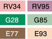 Набор маркеров Copic Ciao D 36 шт