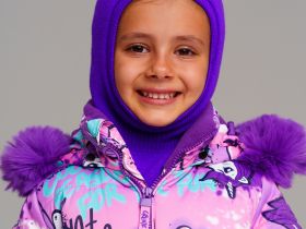 Шапка трикотажная для девочек