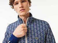Мужская жаккардовая толстовка Lacoste PARIS с монограммой