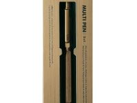 Ручка мультисистемная Rhodia, 3в1 (черн+красн+кар 0,5), корпус Золото