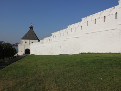 Прясло стены между Северо-западной башней и Тайницкой башней