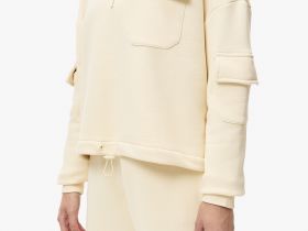 Женский хлопковый свитшот Lacoste